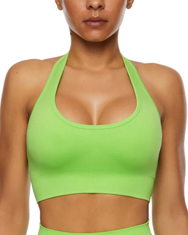 Halter Bra Medium Low Impact Sports Bras