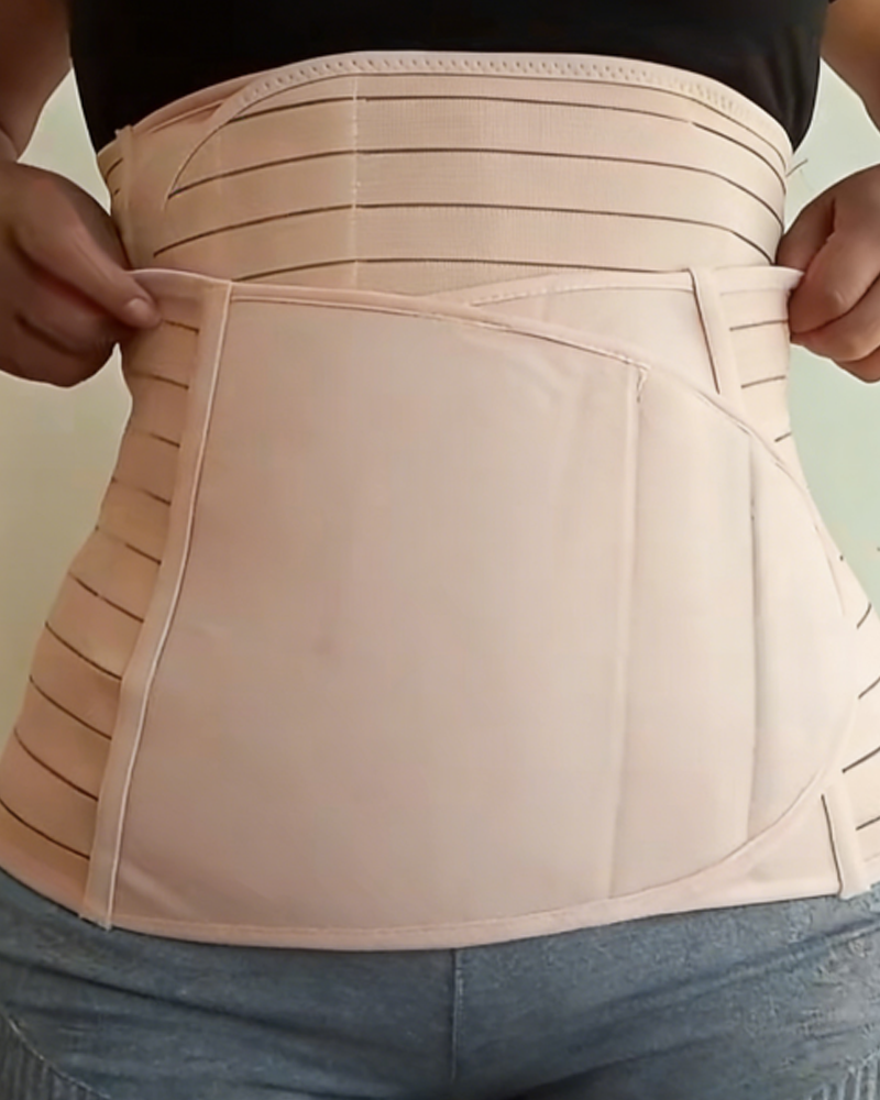 Postpartum Recovery Breathable Waist Support And Abdominal Binder Set