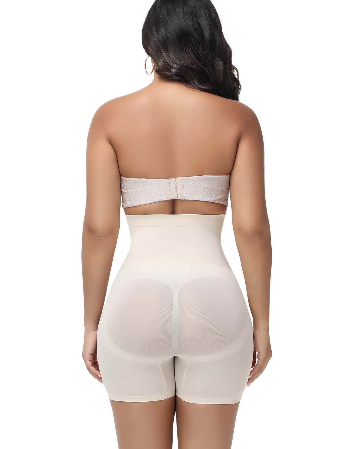 Seamless High Waist Hip-Lifting Shorts
