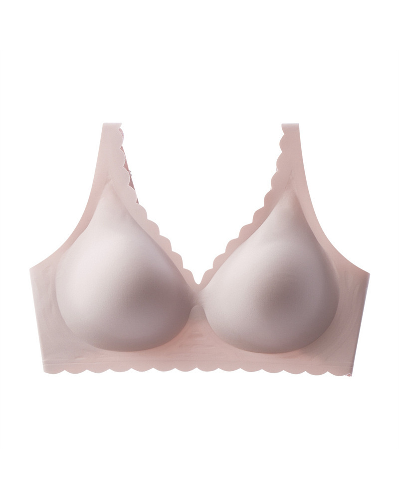 Seamless Side Boob-Minimizing Wire-Free Bra