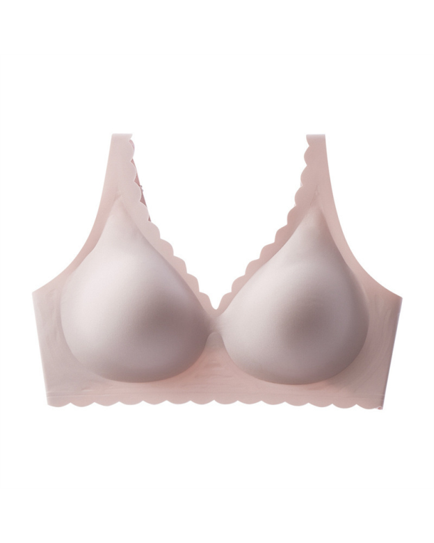 Seamless Side Boob-Minimizing Wire-Free Bra