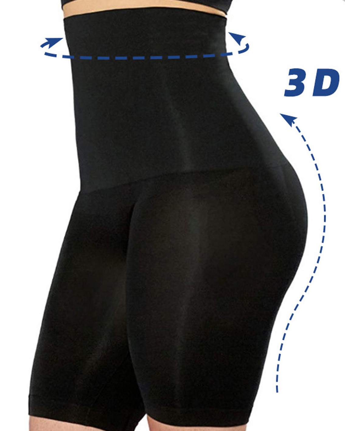 High Waisted Seamless Waist-Protecting Postpartum Hip-Lifting Pants-Curvy-Faja