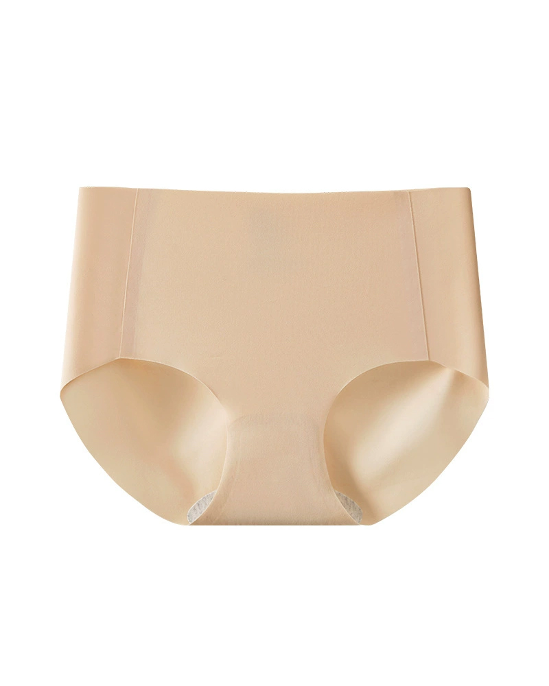 Seamless Antibacterial Pure Cotton Crotch Yoga Briefs-Curvy-Faja