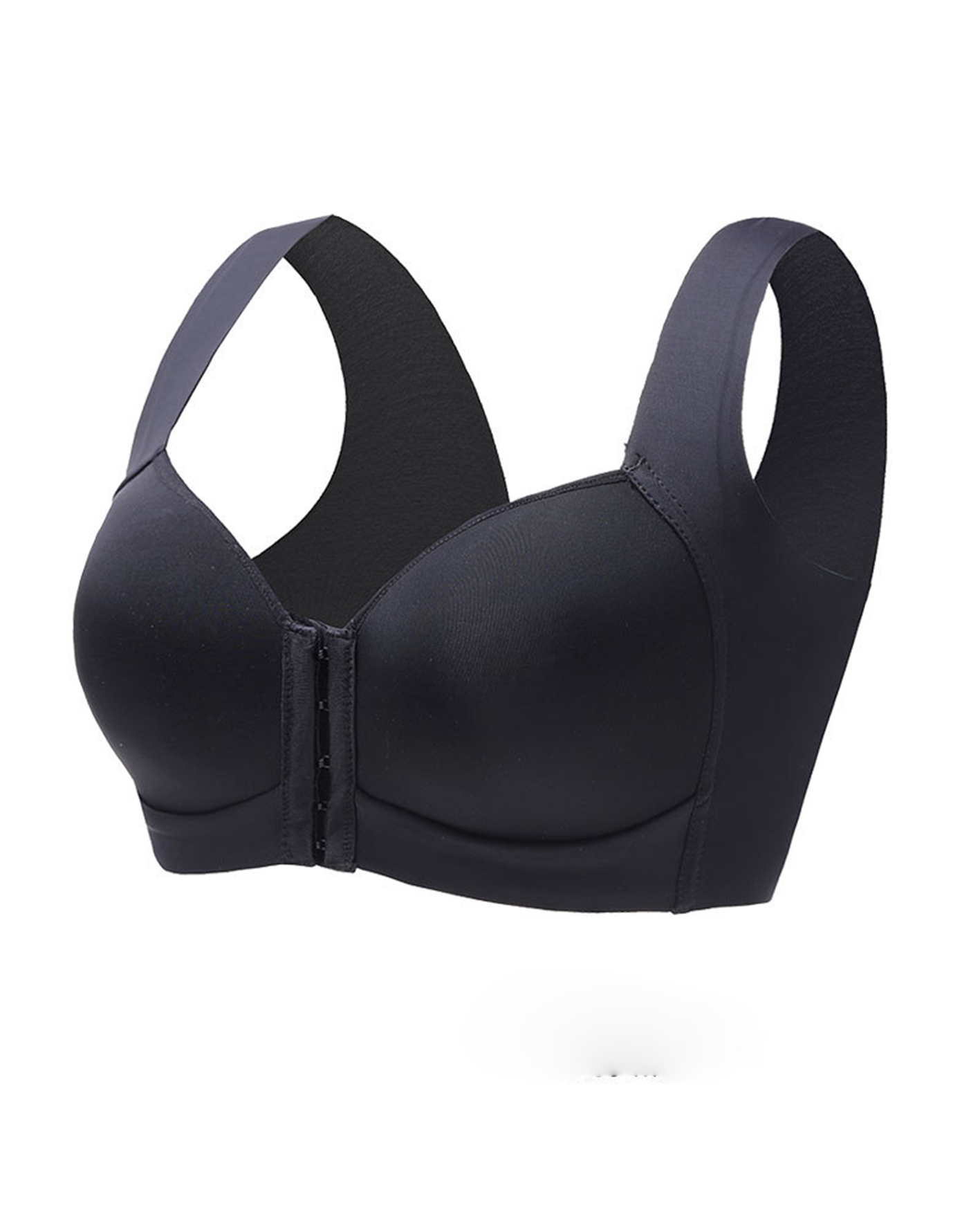 Traceless Front Button Push-Up Bra