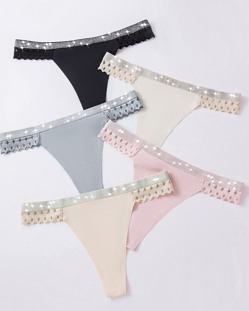 Sexy Invisible Seamless Thong Briefs
