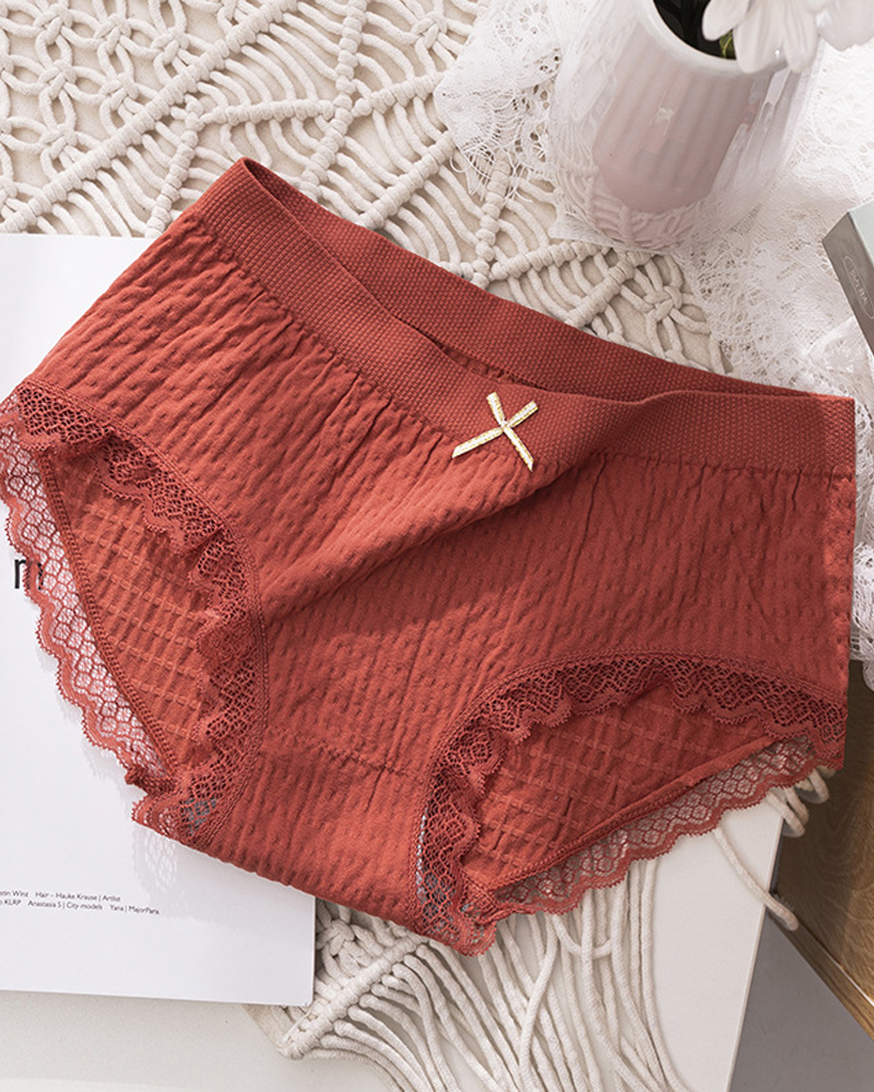 Pure Cotton Graphene Bubble Briefs-Curvy-Faja