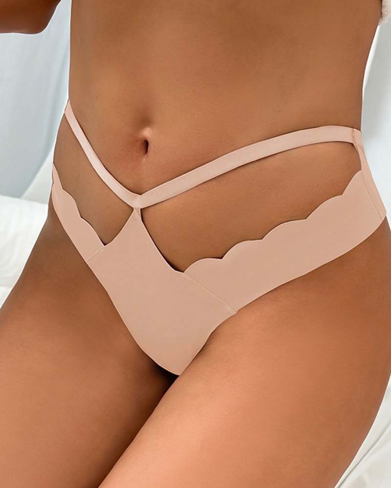 Hip Lift Low Waist Sexy Seamless Underwear-Curvy-Faja
