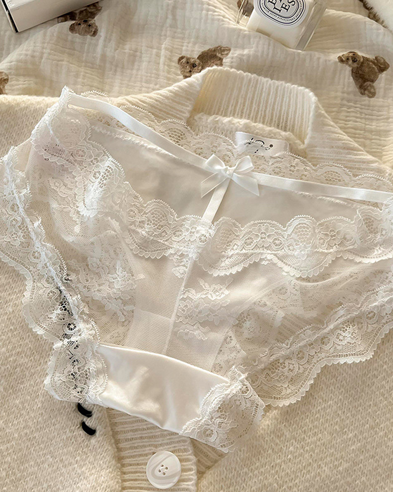 Lace Sexy Panties-Curvy-Faja