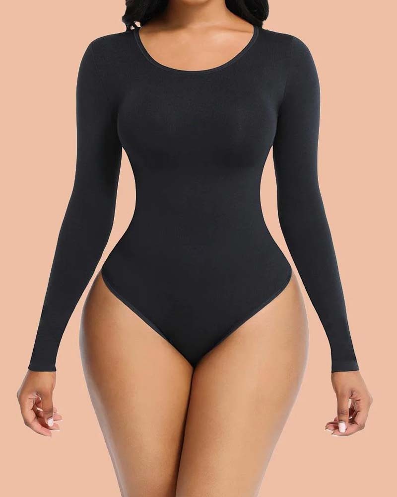 Crew Neck Tight Bodysuit (Pre-Sale)