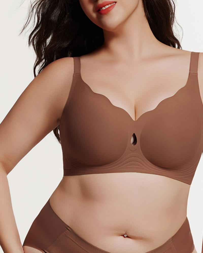 Wire-Free Push-Up Anti-Sagging Backless Bra