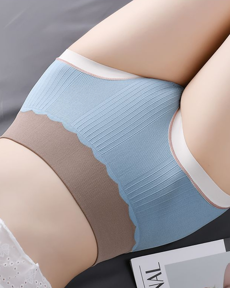 High Waisted Tummy Control And Hip Lifting Briefs