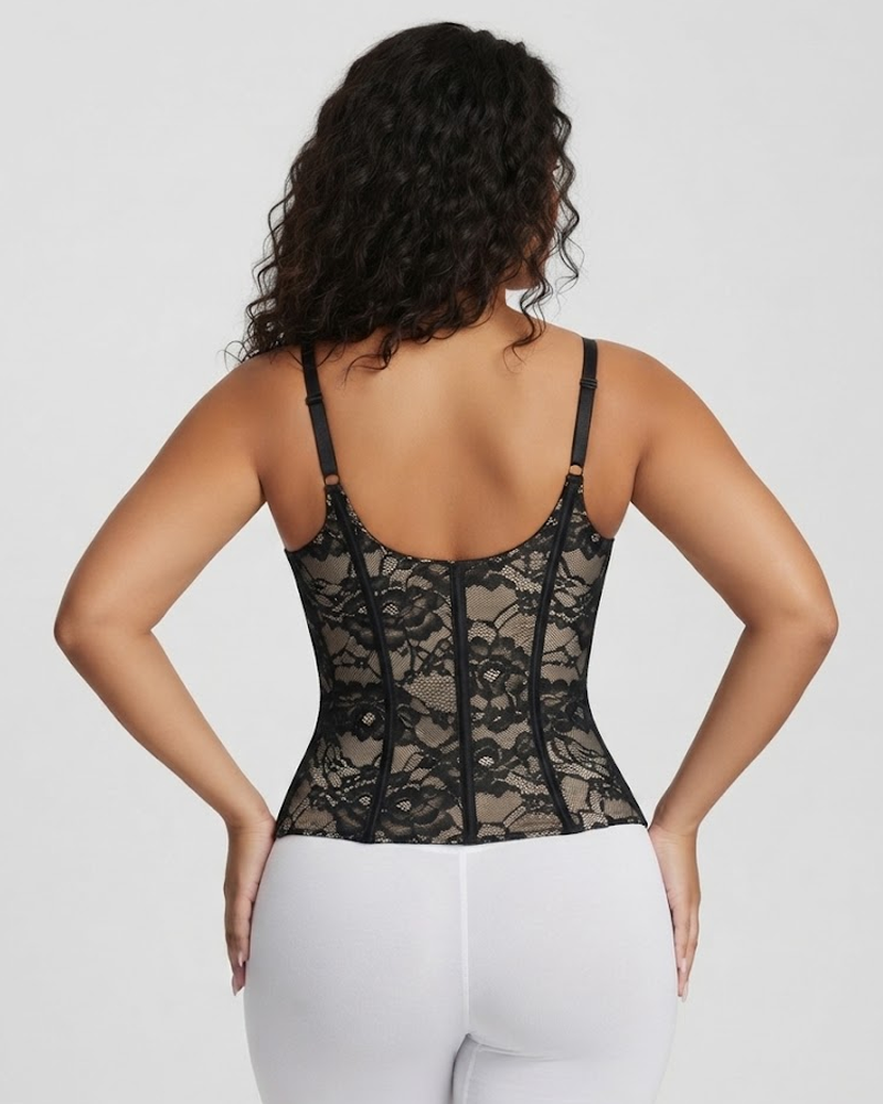 Women's Tummy Control Shapewear Tank Top – Slimming Compression Waist Trainer Vest
