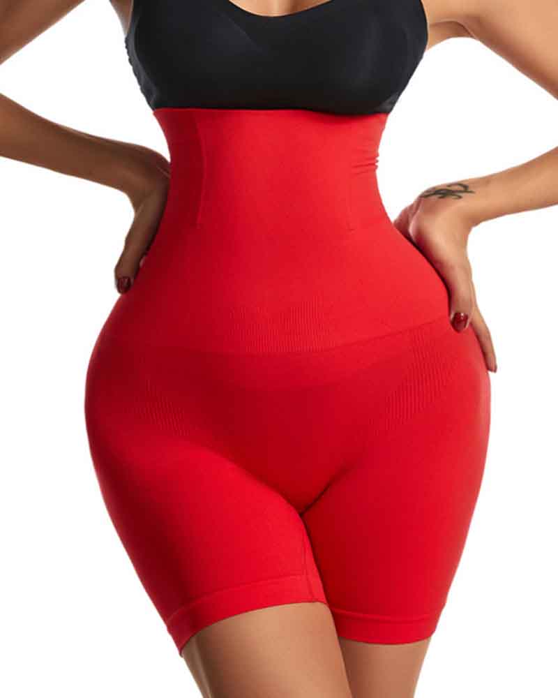 High Waisted Butt Lifting Seamless Shorts