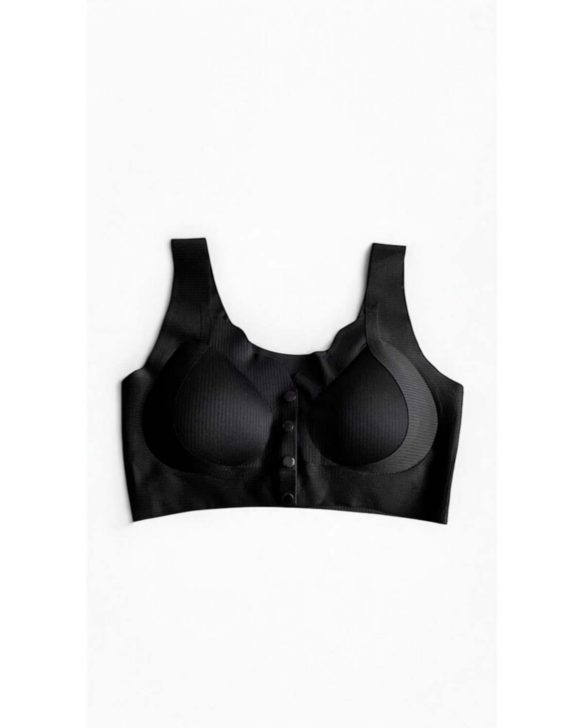 Laser Illusions Buttoned Bra-Curvy-Faja