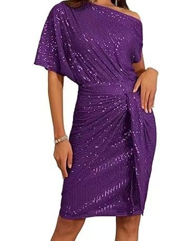 Women's Sequined Party Dress