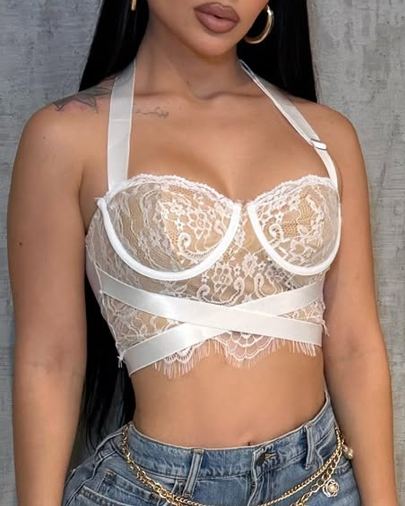 Backless Fitted Camisole Top