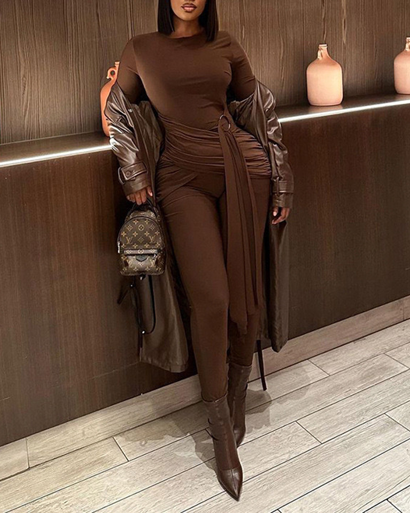 Sexy Figure-Hugging Bodycon Jumpsuit