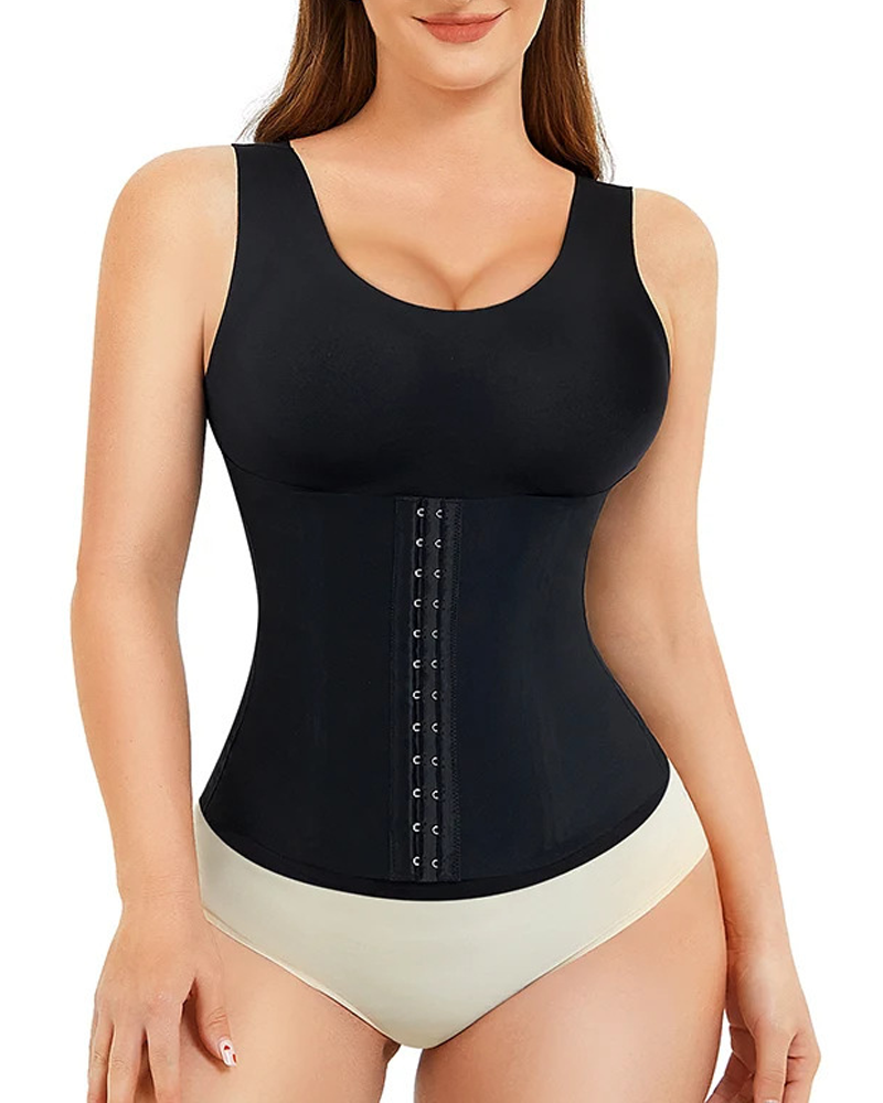 Elastic Slim Fit Waist Shaping Vest Top
