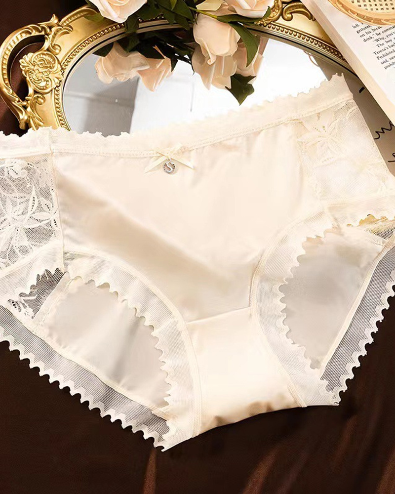 Satin Luxury Sexy Lace Panties