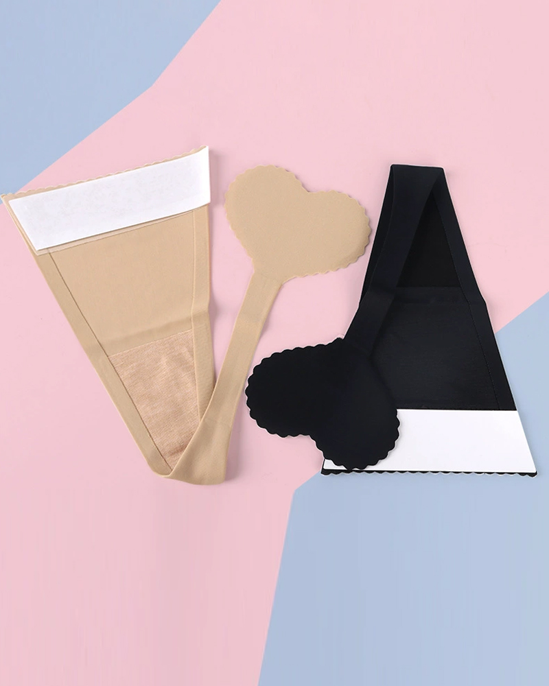 Sexy Reusable Silicone Self-Adhesive T-Back Panties