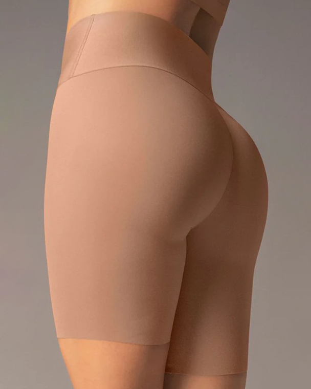 High-Waisted Tummy Sculpting Shaper Shorts