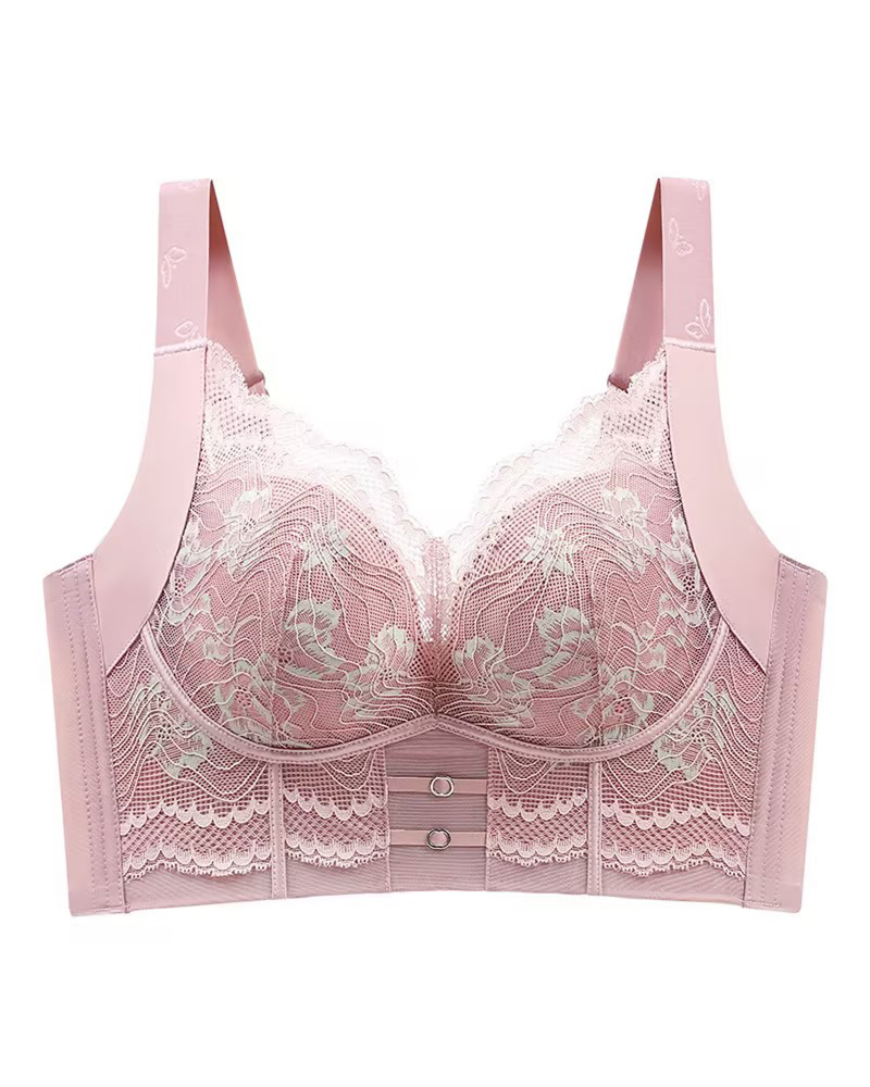Women's Wireless Push Up Lace Bra