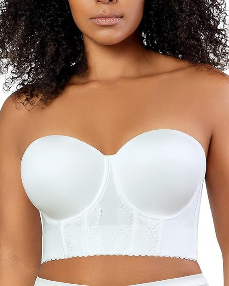 Lace Seamless Underwire Breathable Push-up Bra with Side Support