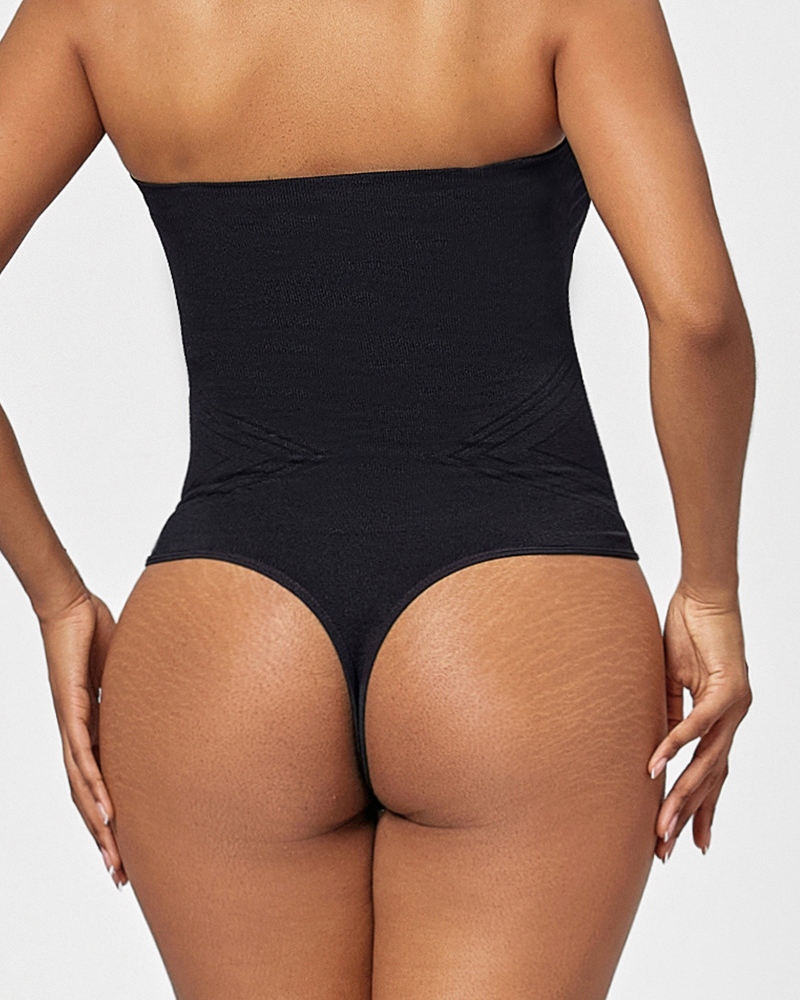 Bodysuit With Removable Straps-Curvy-Faja