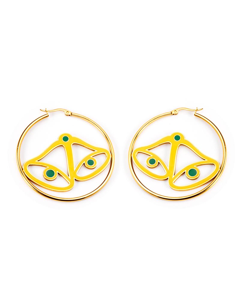 Christmas Light Luxury Earrings-Curvy-Faja