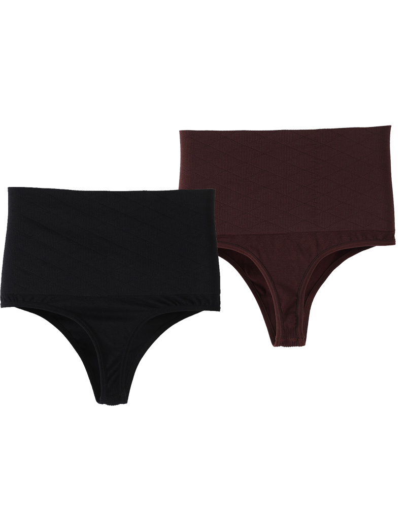 Sexy High Waist Tummy Thong-Curvy-Faja