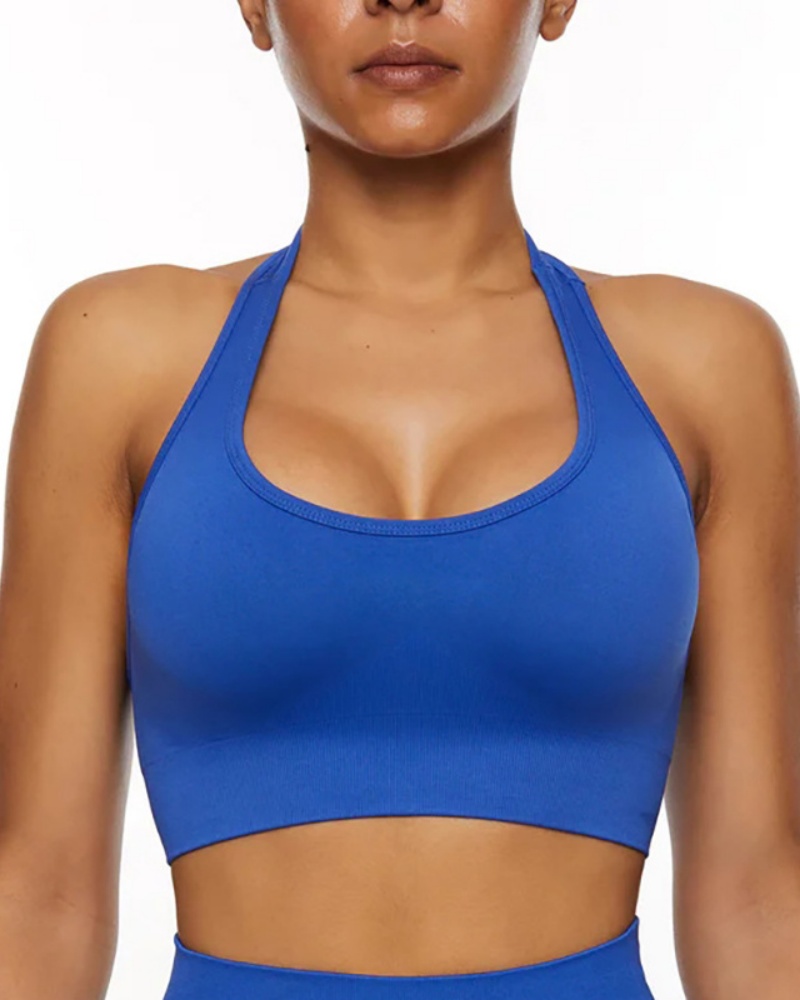 Halter Bra Medium Low Impact Sports Bras