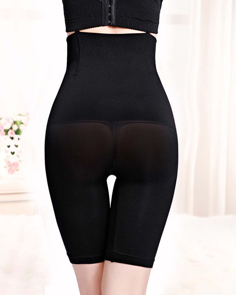High-Waisted Boxers, Corset And Hip Lift Body Sculpting Pants