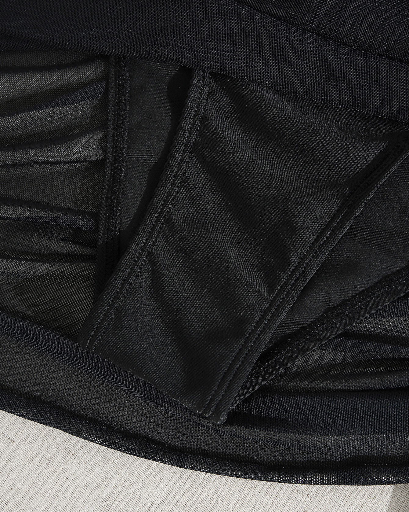 Drawstring One-Piece Bikini Swimsuit-Curvy-Faja