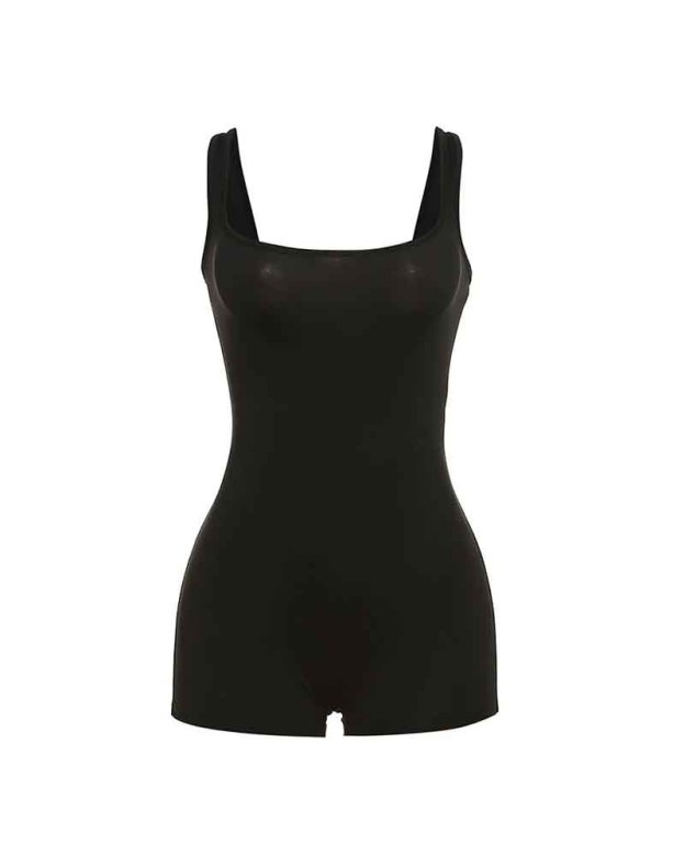 Backless Slim Fit Butt-Covering Casual Pants Jumpsuit