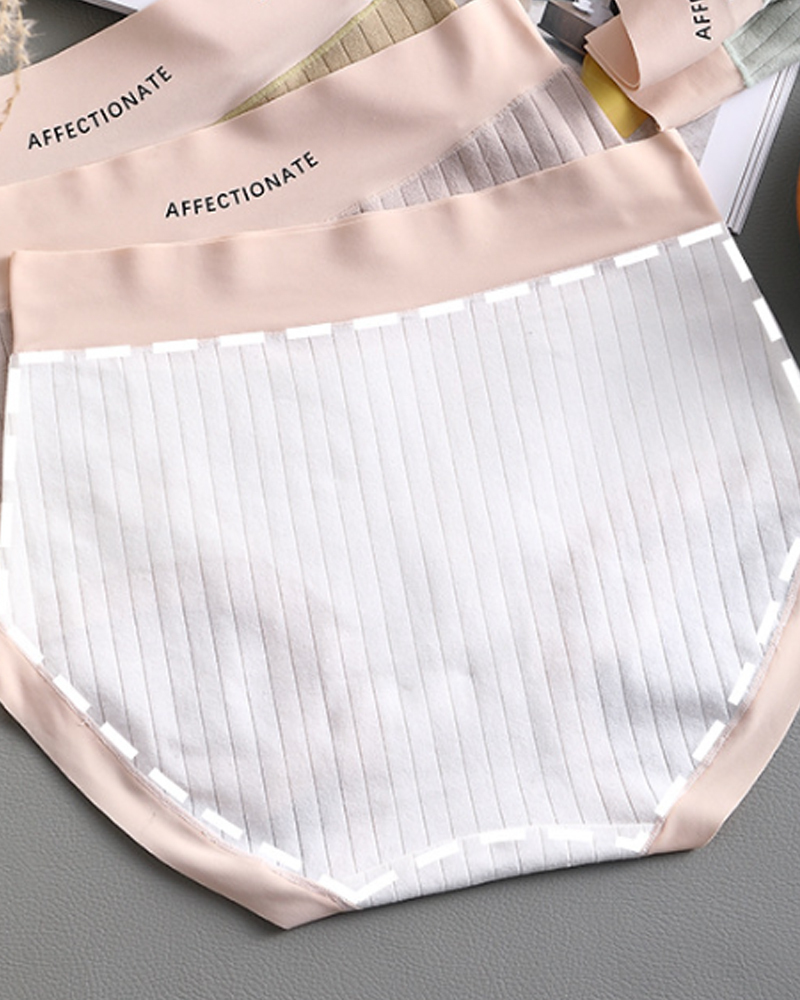 Abdomen-Controlling Antibacterial Cotton Crotch Underwear