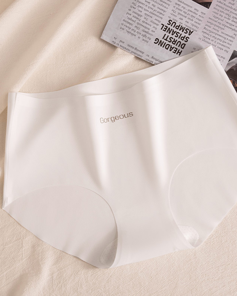 Yoga Fitness Mulberry Silk Antibacterial Seamless Underwear-Curvy-Faja