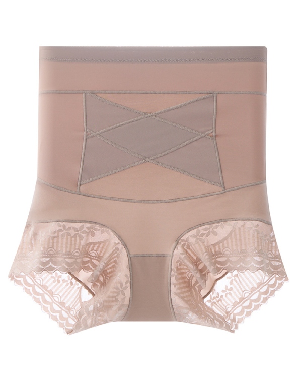 High Waisted Cross Over Compression Tummy Control And Buttock Lifting Postpartum Shaping Underwear