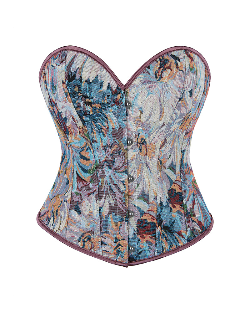 Monet-Style Retro Fishbone Corset Tight-Fitting And Shaping Court-Style Shapewear