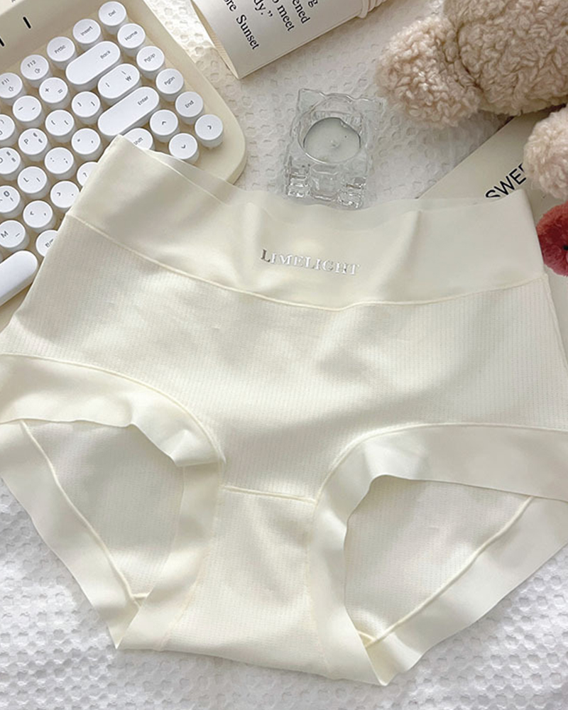 Ice Silk High Waist Tummy Control Briefs-Curvy-Faja