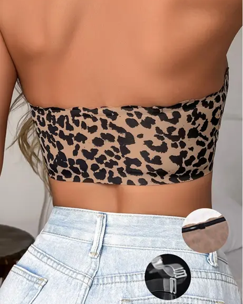 Strapless Bra With Front Clasp Anti-Slip Design