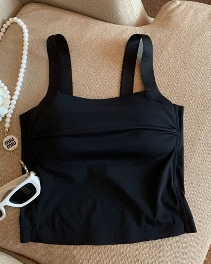 Slimming Vest With Chest Pads