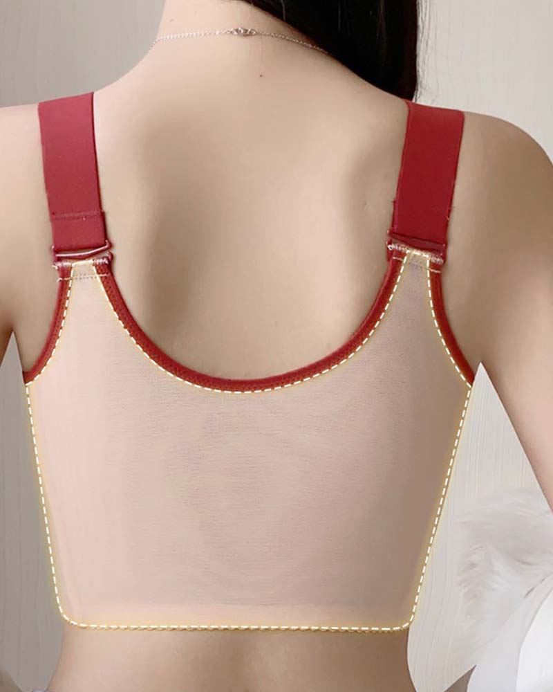 Adjustable Top Bra With Anti-Sagging Nipple