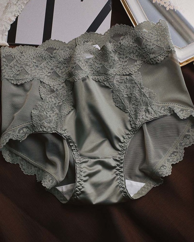 Satin Lace Panties