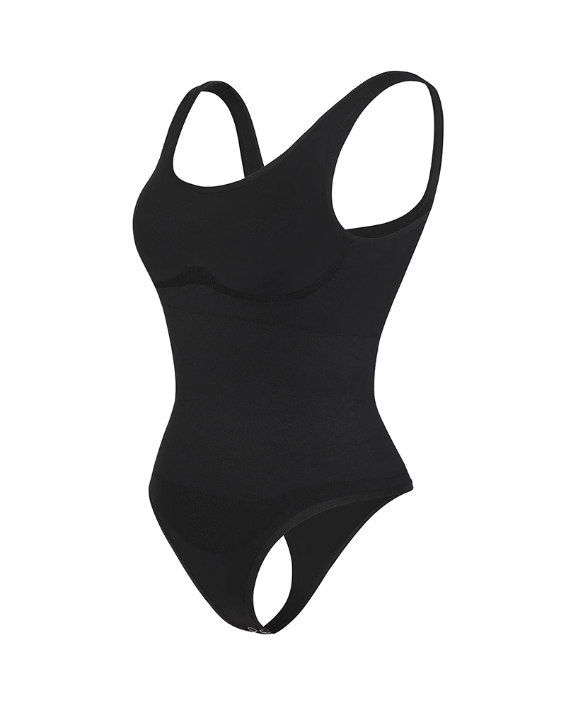 Vest Style Triangle Bodysuit