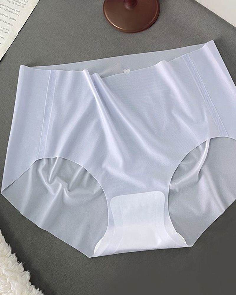 Seamless Ice Silk Mask Panties