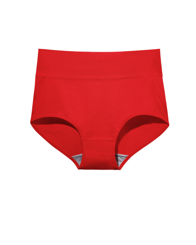 High Waist Cotton Briefs