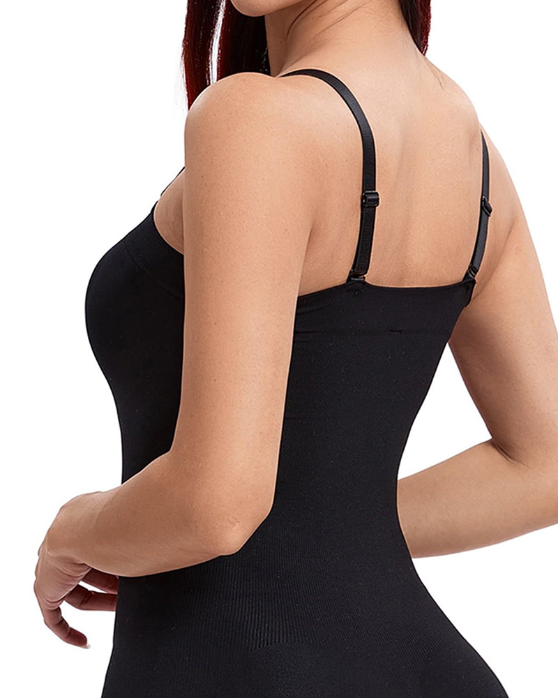 One-Piece Corset With Removable Straps And Top Top
