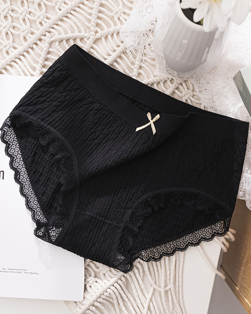 Pure Cotton Graphene Bubble Briefs-Curvy-Faja