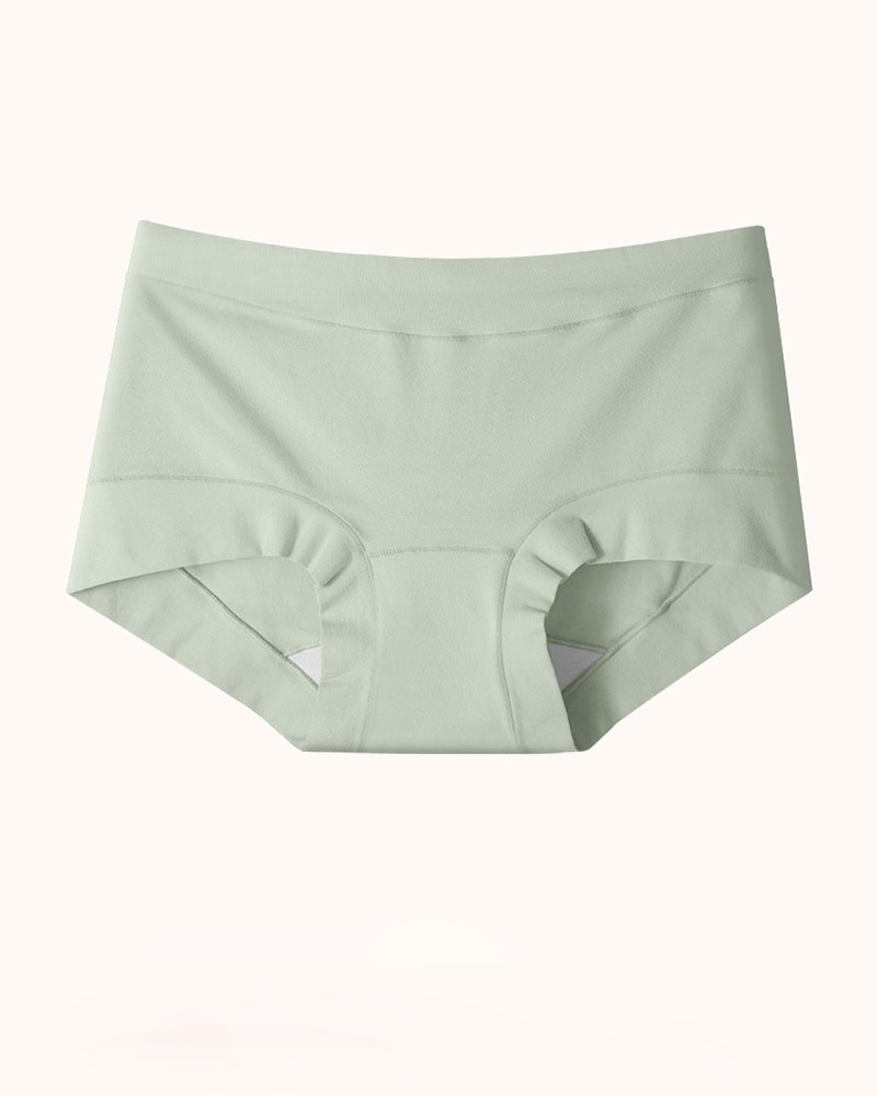 Long-Staple Cotton Antibacterial Mid-Rise Panties