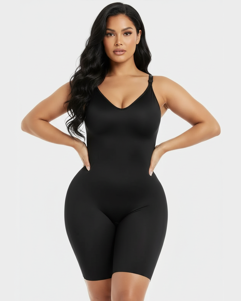Built-in Bra Seamless Comfort Tummy Control Butt Lifting Shaping Bodysuit（Pre-Sale）